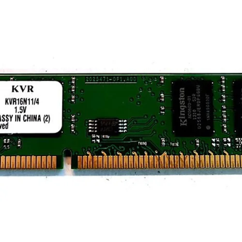 رم کامپیوتر استوک 2 گیگابایتی کینگستون مدل KVR16N11/4